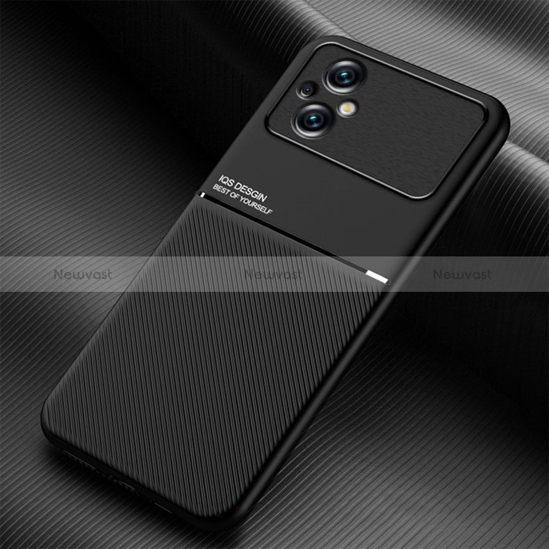 Ultra-thin Silicone Gel Soft Case Cover with Magnetic for Xiaomi Poco M5 4G