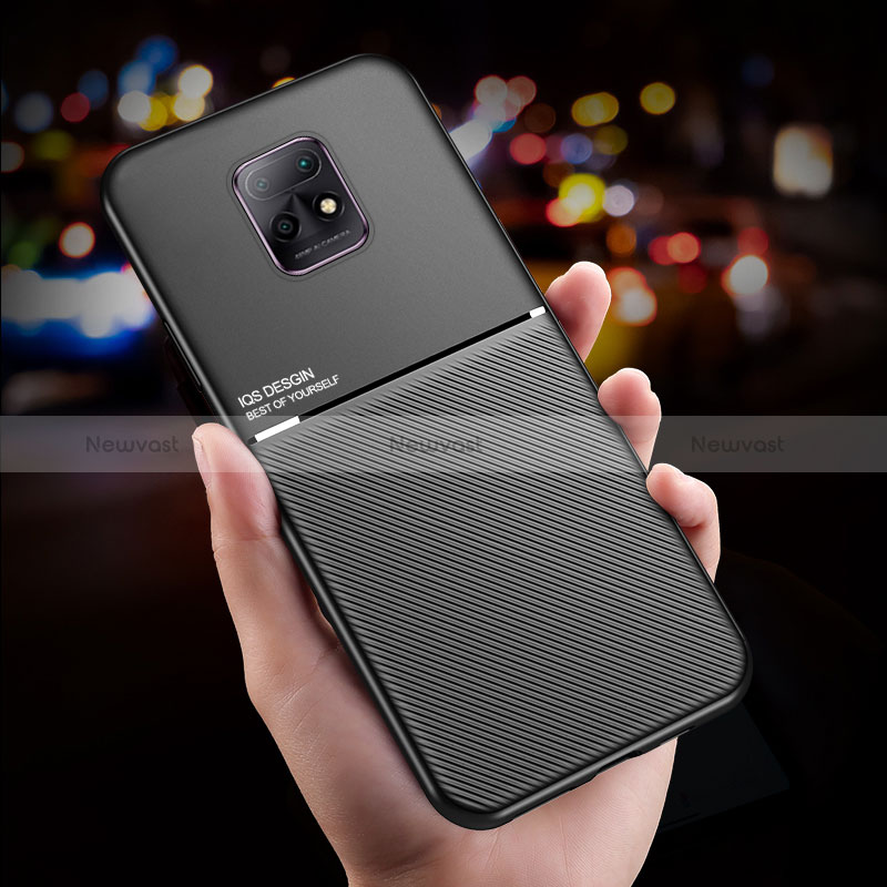 Ultra-thin Silicone Gel Soft Case Cover with Magnetic for Xiaomi Redmi 10X Pro 5G