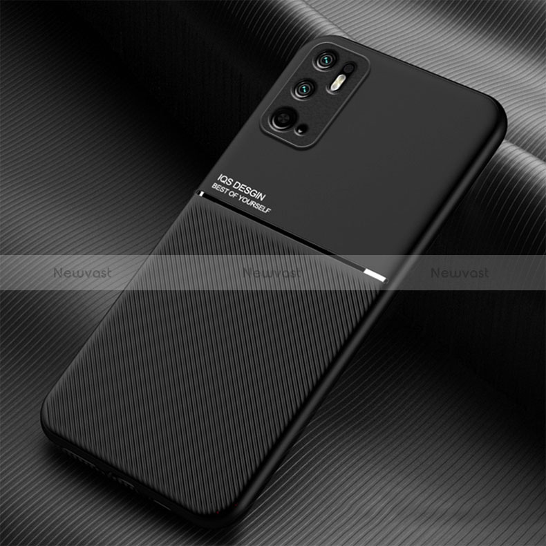 Ultra-thin Silicone Gel Soft Case Cover with Magnetic for Xiaomi Redmi Note 11 SE 5G