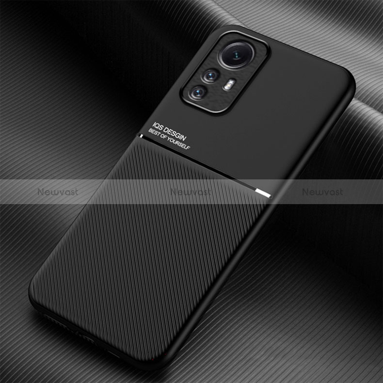 Ultra-thin Silicone Gel Soft Case Cover with Magnetic for Xiaomi Redmi Note 12S