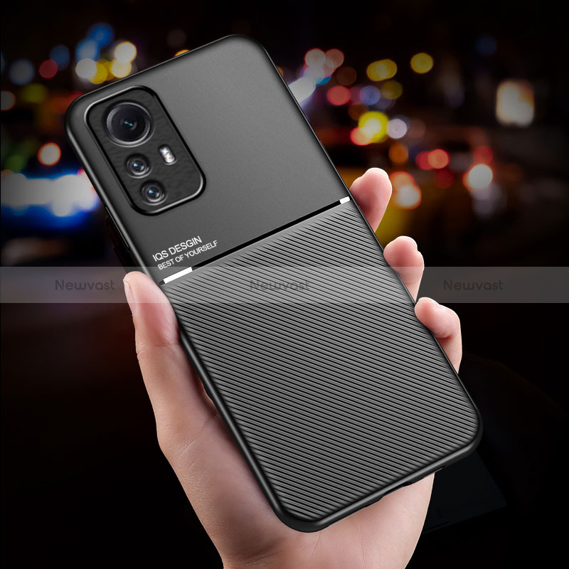 Ultra-thin Silicone Gel Soft Case Cover with Magnetic for Xiaomi Redmi Note 12S