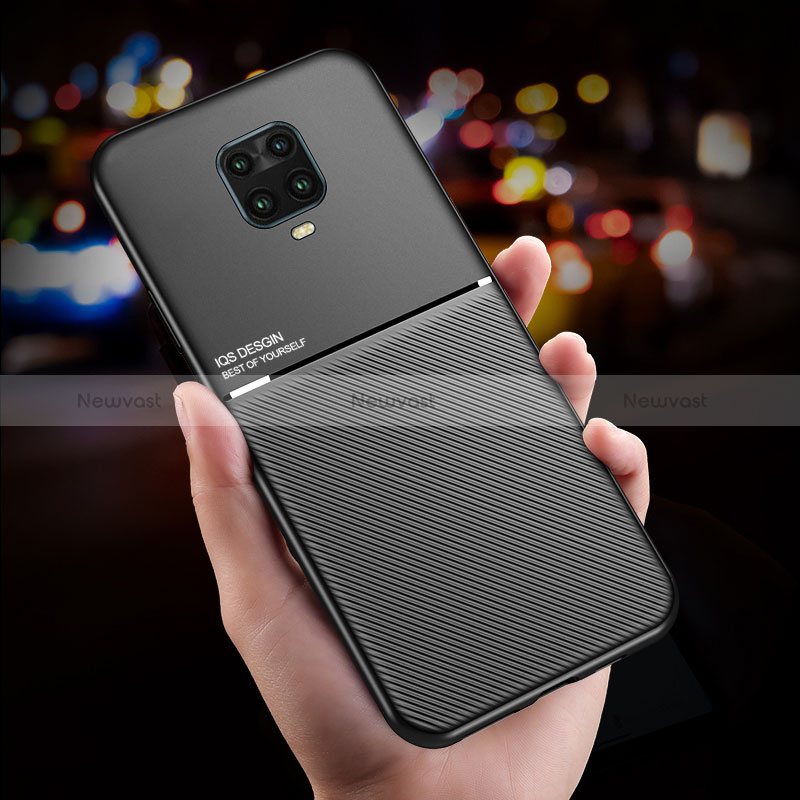 Ultra-thin Silicone Gel Soft Case Cover with Magnetic for Xiaomi Redmi Note 9 Pro Max