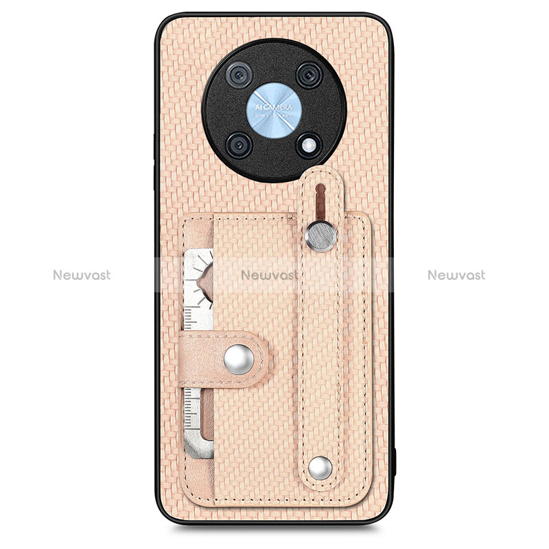 Ultra-thin Silicone Gel Soft Case Cover with Magnetic S01D for Huawei Nova Y90