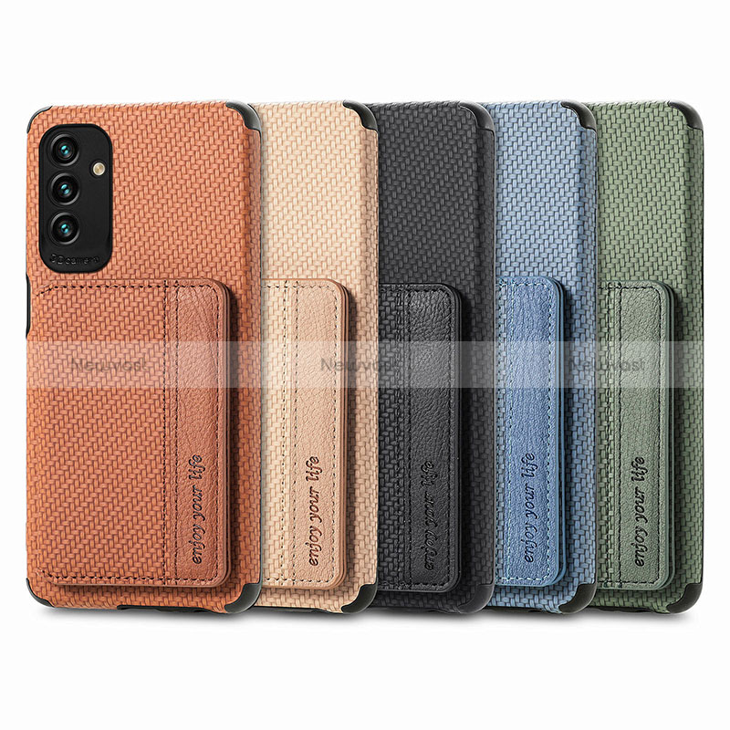 Ultra-thin Silicone Gel Soft Case Cover with Magnetic S01D for Samsung Galaxy A04s