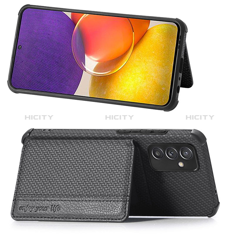 Ultra-thin Silicone Gel Soft Case Cover with Magnetic S01D for Samsung Galaxy A05s