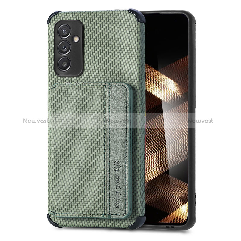 Ultra-thin Silicone Gel Soft Case Cover with Magnetic S01D for Samsung Galaxy A15 4G