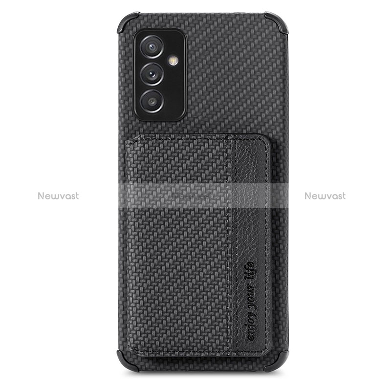 Ultra-thin Silicone Gel Soft Case Cover with Magnetic S01D for Samsung Galaxy A15 5G