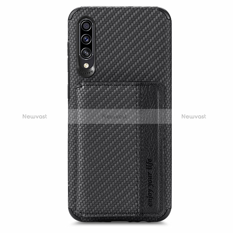 Ultra-thin Silicone Gel Soft Case Cover with Magnetic S01D for Samsung Galaxy A30S