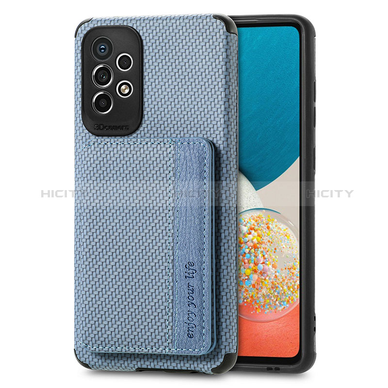 Ultra-thin Silicone Gel Soft Case Cover with Magnetic S01D for Samsung Galaxy A53 5G