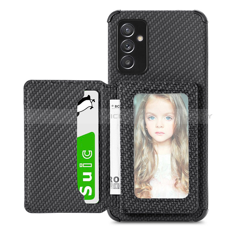 Ultra-thin Silicone Gel Soft Case Cover with Magnetic S01D for Samsung Galaxy F54 5G