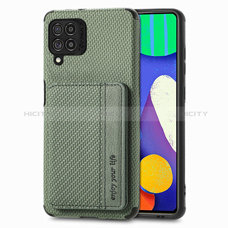 Ultra-thin Silicone Gel Soft Case Cover with Magnetic S01D for Samsung Galaxy F62 5G