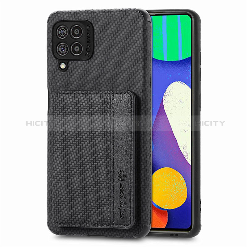 Ultra-thin Silicone Gel Soft Case Cover with Magnetic S01D for Samsung Galaxy F62 5G