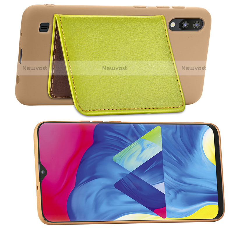 Ultra-thin Silicone Gel Soft Case Cover with Magnetic S01D for Samsung Galaxy M10