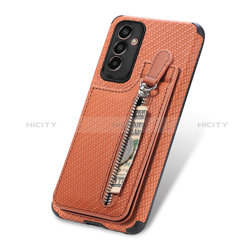 Ultra-thin Silicone Gel Soft Case Cover with Magnetic S01D for Samsung Galaxy M13 4G