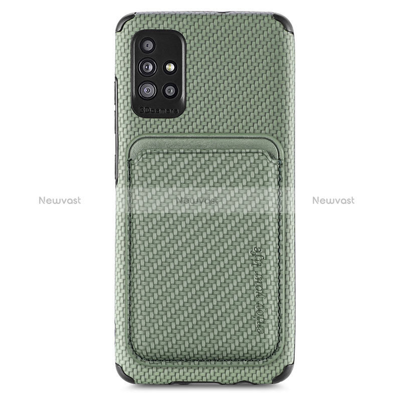 Ultra-thin Silicone Gel Soft Case Cover with Magnetic S01D for Samsung Galaxy M40S