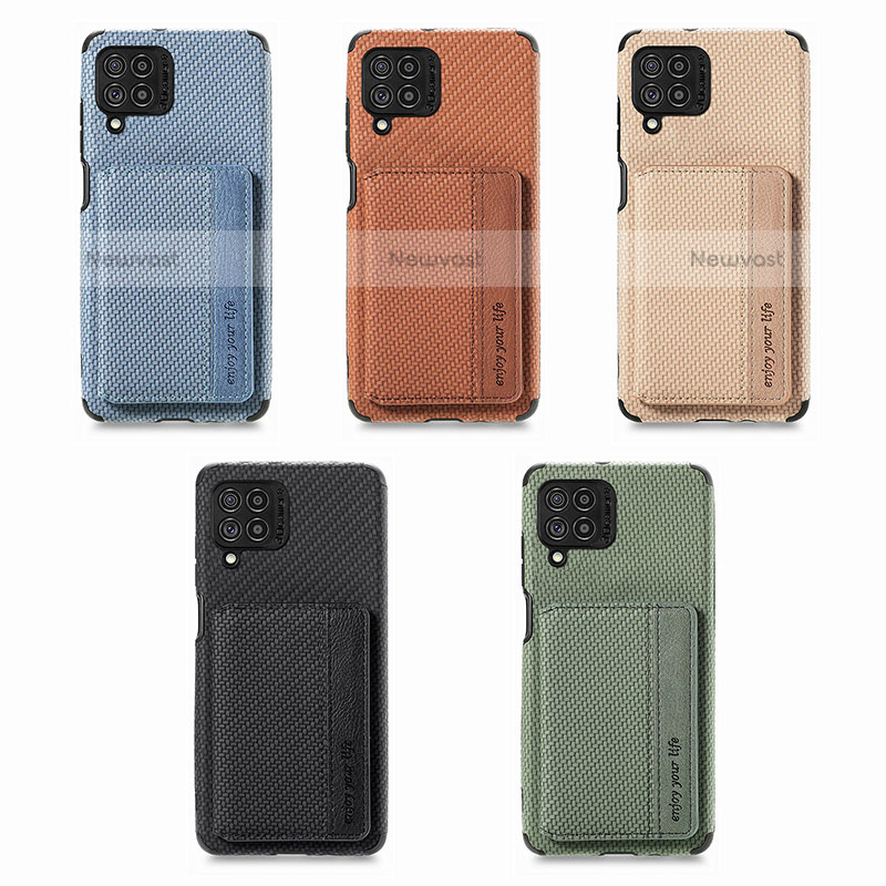 Ultra-thin Silicone Gel Soft Case Cover with Magnetic S01D for Samsung Galaxy M62 4G