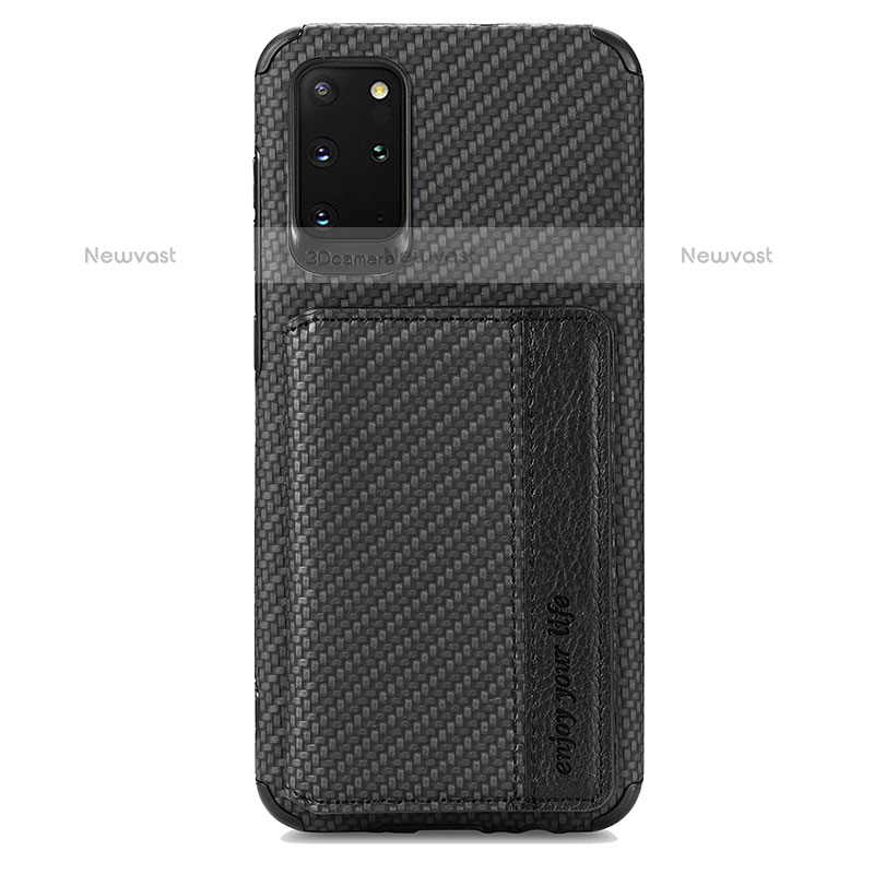 Ultra-thin Silicone Gel Soft Case Cover with Magnetic S01D for Samsung Galaxy S20 Plus 5G