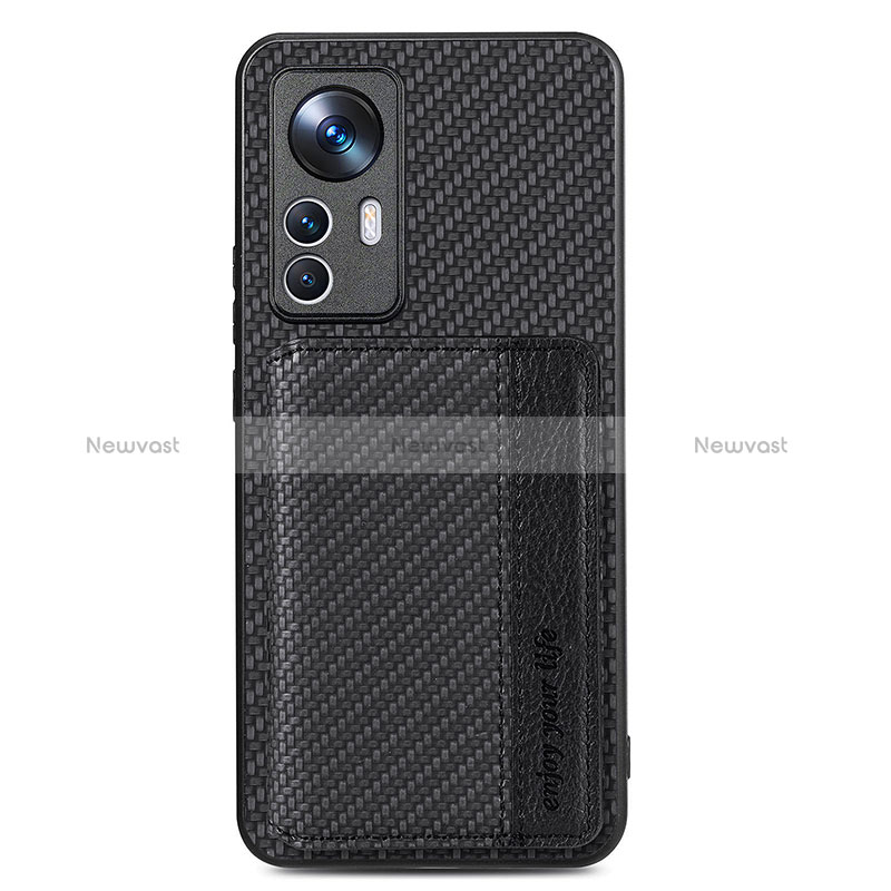 Ultra-thin Silicone Gel Soft Case Cover with Magnetic S01D for Xiaomi Mi 12T 5G