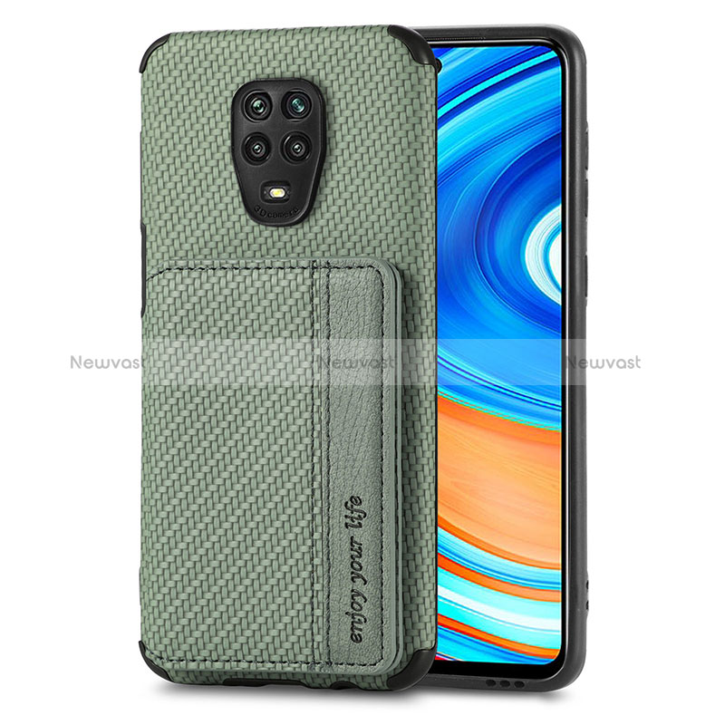 Ultra-thin Silicone Gel Soft Case Cover with Magnetic S01D for Xiaomi Poco M2 Pro