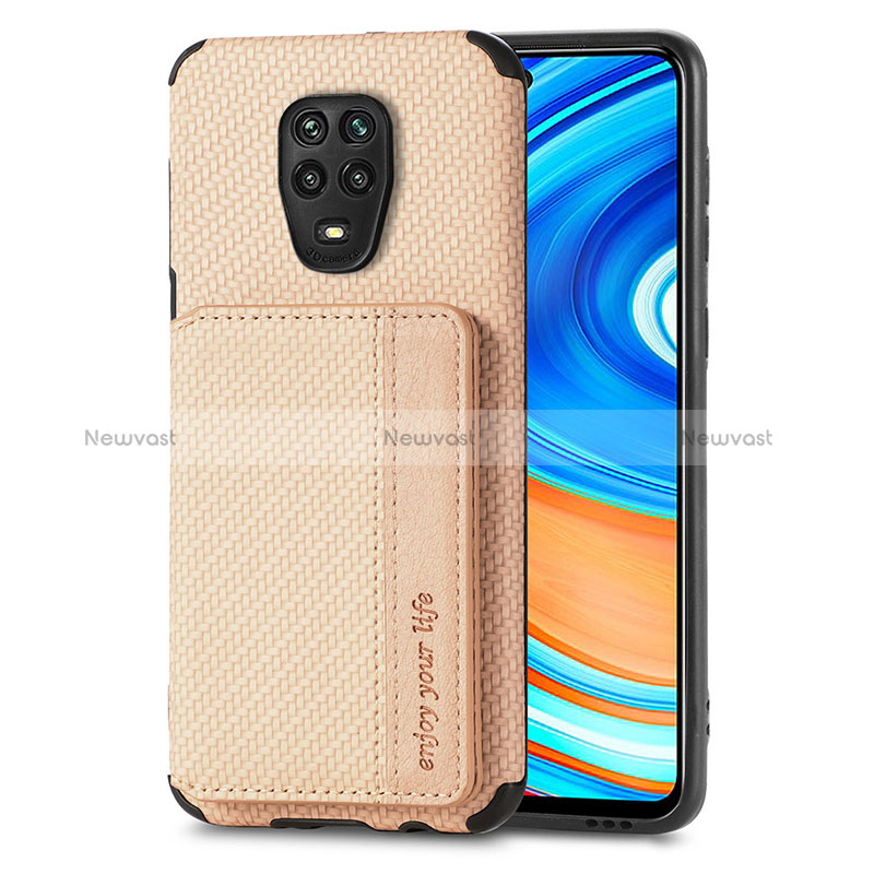 Ultra-thin Silicone Gel Soft Case Cover with Magnetic S01D for Xiaomi Redmi Note 9S