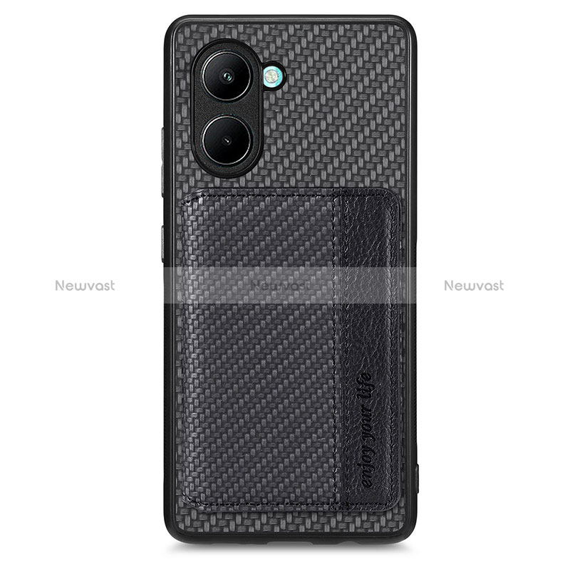 Ultra-thin Silicone Gel Soft Case Cover with Magnetic S02D for Realme C33