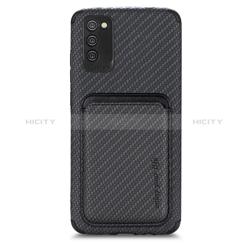 Ultra-thin Silicone Gel Soft Case Cover with Magnetic S02D for Samsung Galaxy A03s