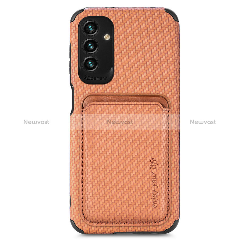 Ultra-thin Silicone Gel Soft Case Cover with Magnetic S02D for Samsung Galaxy A04s