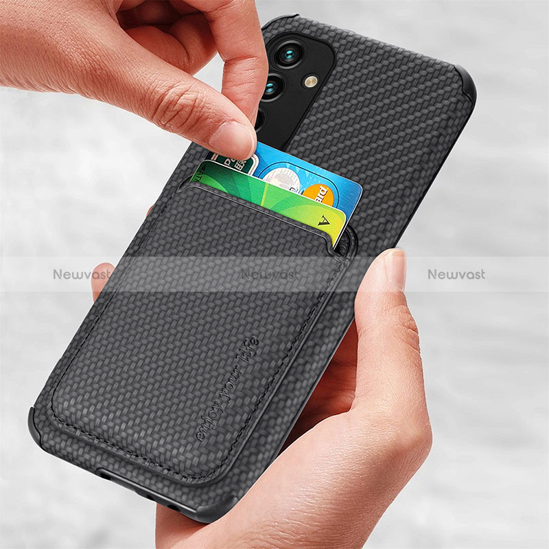 Ultra-thin Silicone Gel Soft Case Cover with Magnetic S02D for Samsung Galaxy A04s