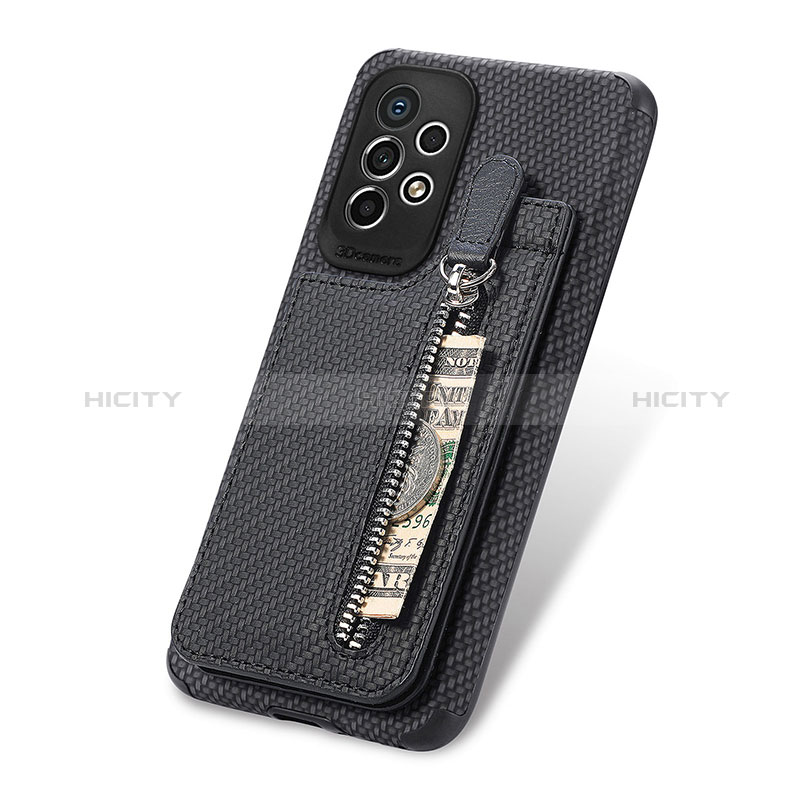 Ultra-thin Silicone Gel Soft Case Cover with Magnetic S02D for Samsung Galaxy A53 5G