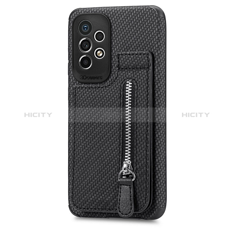 Ultra-thin Silicone Gel Soft Case Cover with Magnetic S02D for Samsung Galaxy A53 5G