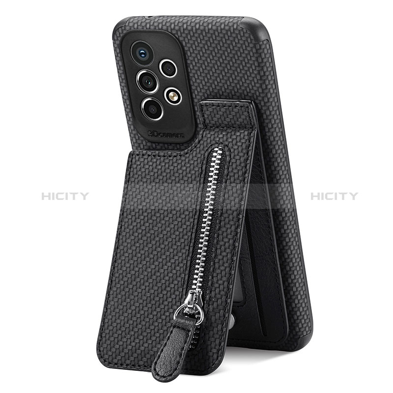 Ultra-thin Silicone Gel Soft Case Cover with Magnetic S02D for Samsung Galaxy A53 5G