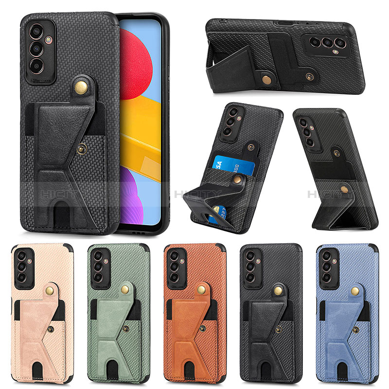 Ultra-thin Silicone Gel Soft Case Cover with Magnetic S02D for Samsung Galaxy F13 4G