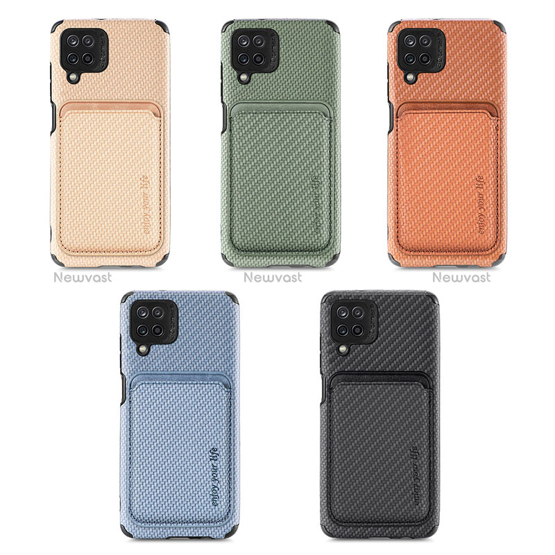 Ultra-thin Silicone Gel Soft Case Cover with Magnetic S02D for Samsung Galaxy M12