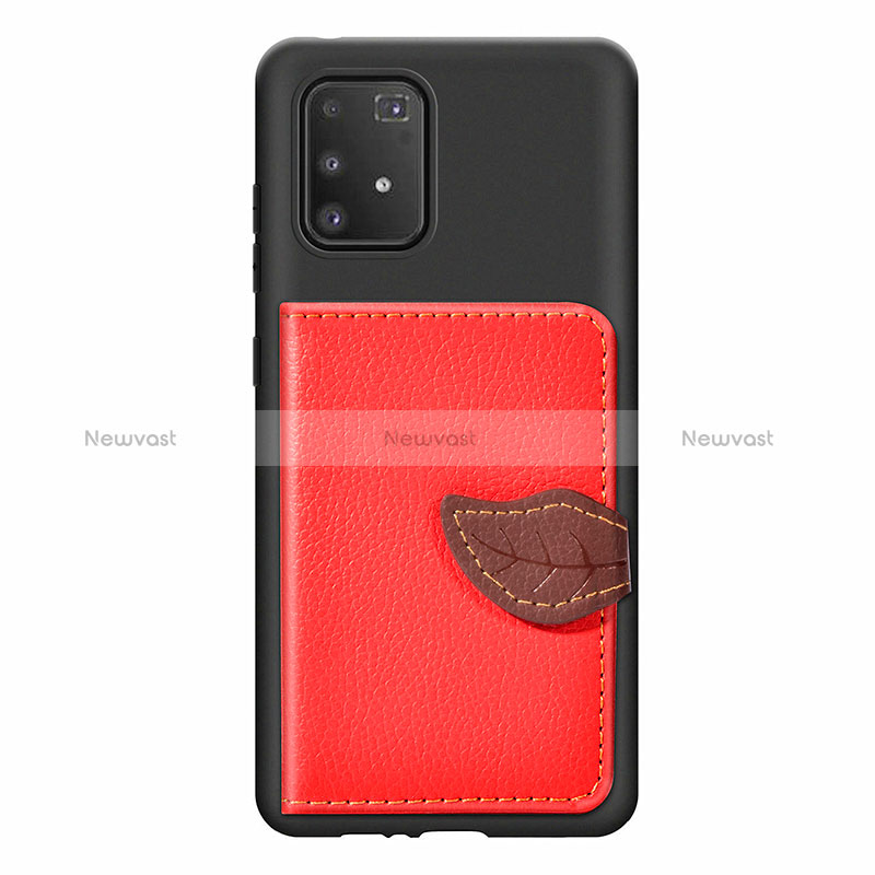 Ultra-thin Silicone Gel Soft Case Cover with Magnetic S02D for Samsung Galaxy S10 Lite