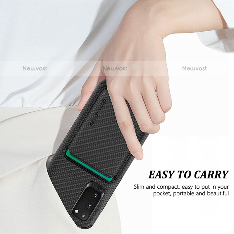 Ultra-thin Silicone Gel Soft Case Cover with Magnetic S02D for Samsung Galaxy S20 5G