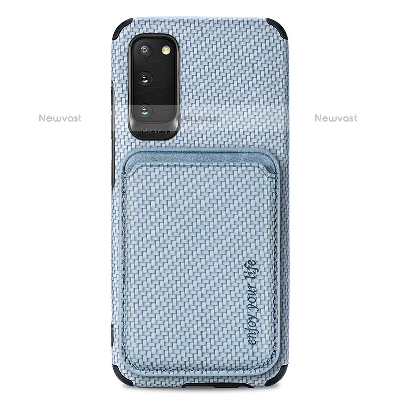 Ultra-thin Silicone Gel Soft Case Cover with Magnetic S02D for Samsung Galaxy S20 5G