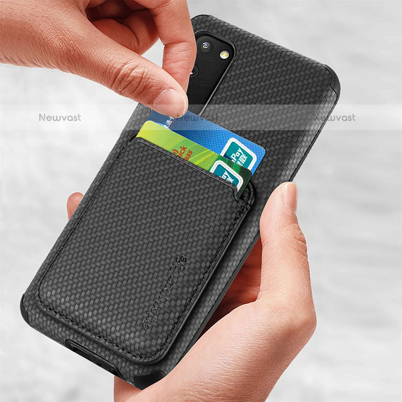 Ultra-thin Silicone Gel Soft Case Cover with Magnetic S02D for Samsung Galaxy S20 5G