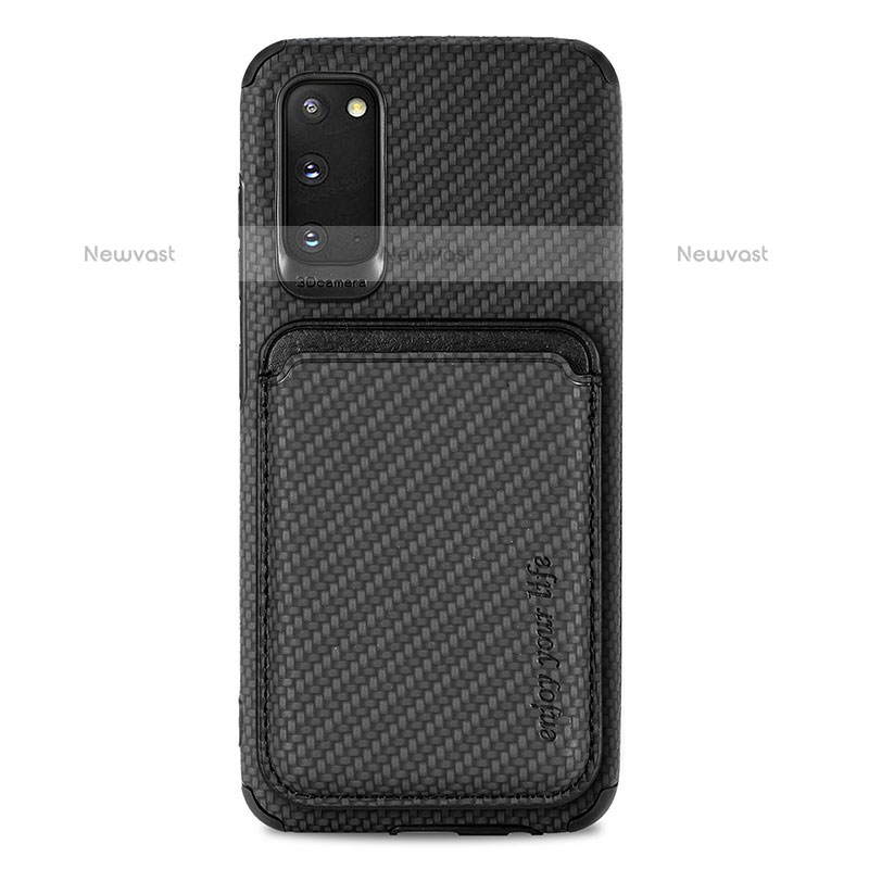 Ultra-thin Silicone Gel Soft Case Cover with Magnetic S02D for Samsung Galaxy S20