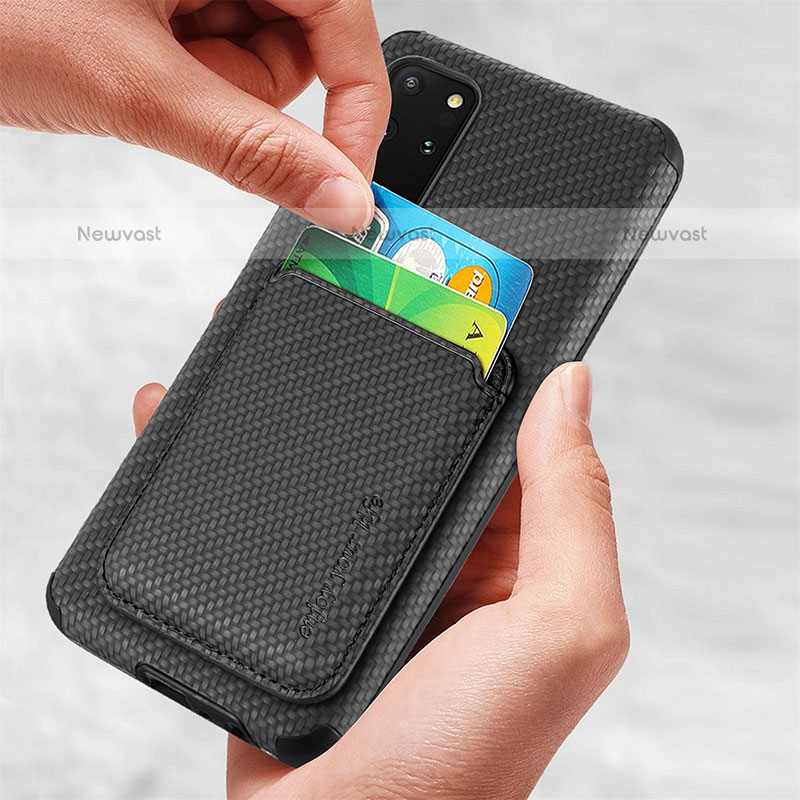 Ultra-thin Silicone Gel Soft Case Cover with Magnetic S02D for Samsung Galaxy S20 Plus 5G