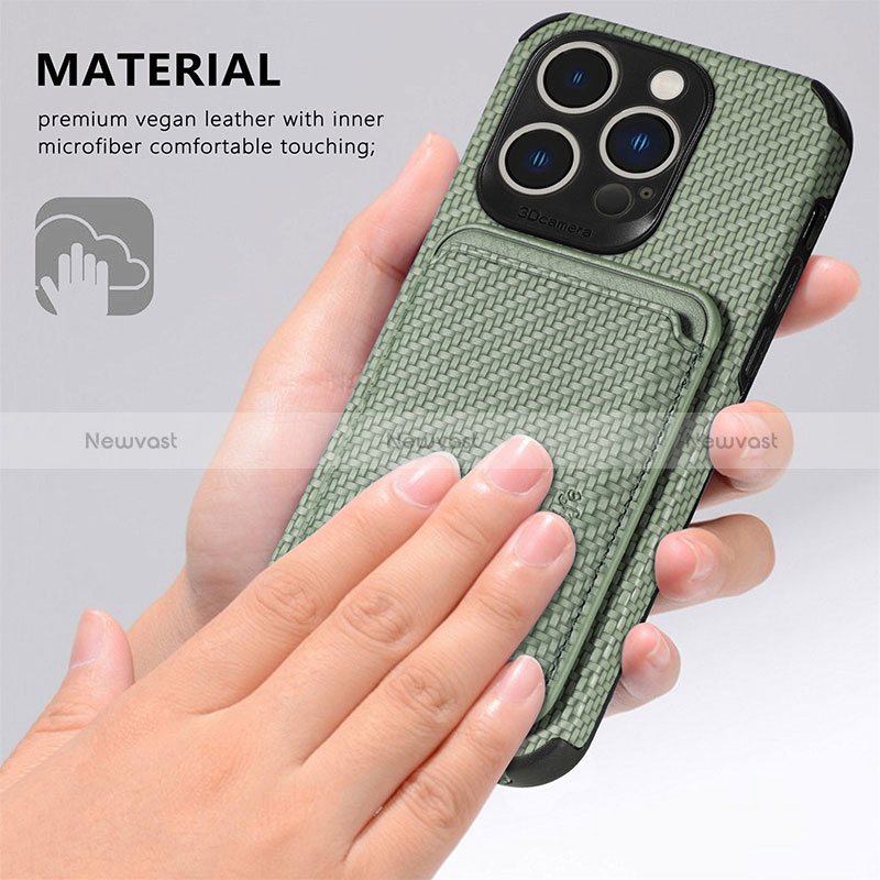 Ultra-thin Silicone Gel Soft Case Cover with Magnetic S02D for Vivo Y21