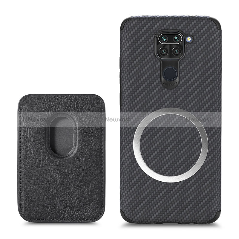 Ultra-thin Silicone Gel Soft Case Cover with Magnetic S02D for Xiaomi Redmi 10X 4G