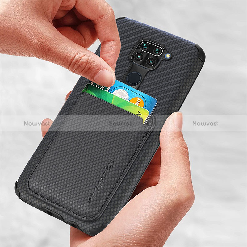 Ultra-thin Silicone Gel Soft Case Cover with Magnetic S02D for Xiaomi Redmi 10X 4G