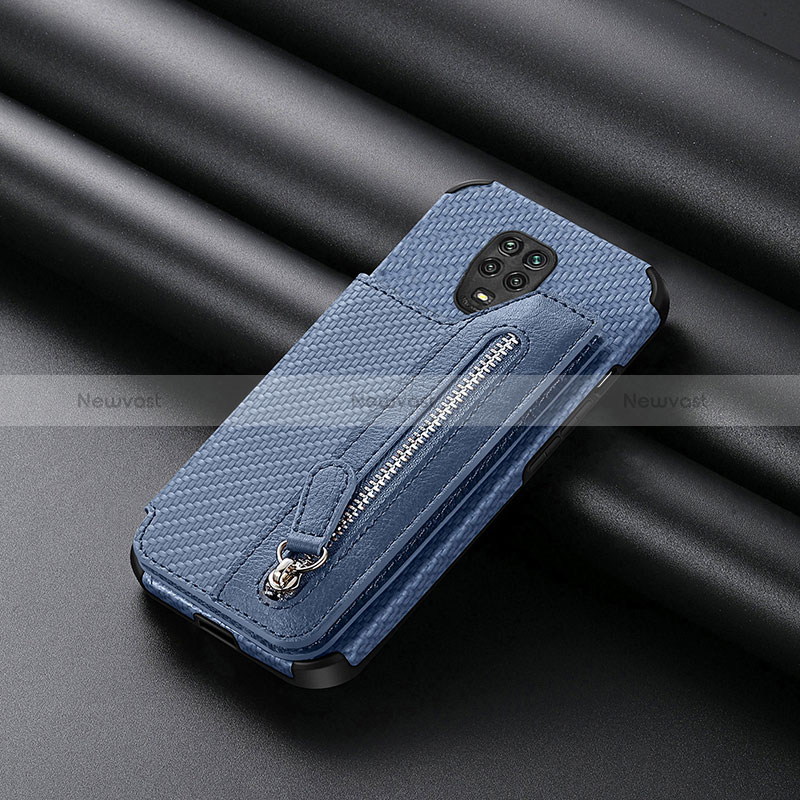 Ultra-thin Silicone Gel Soft Case Cover with Magnetic S02D for Xiaomi Redmi Note 9 Pro Max