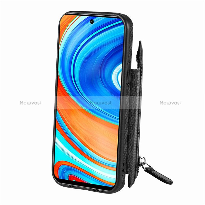 Ultra-thin Silicone Gel Soft Case Cover with Magnetic S02D for Xiaomi Redmi Note 9S