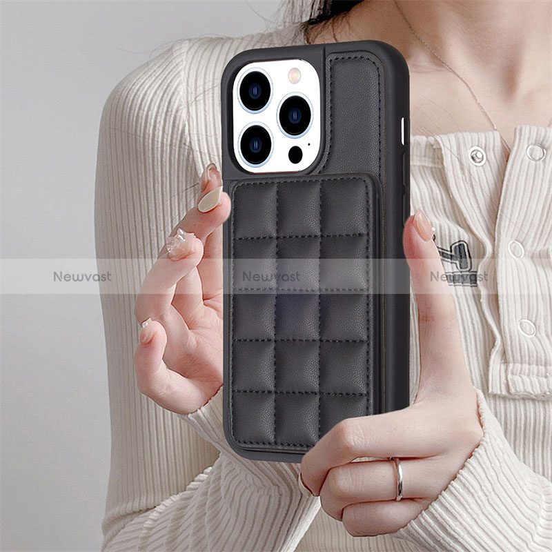 Ultra-thin Silicone Gel Soft Case Cover with Magnetic S03D for Apple iPhone 14 Pro Max