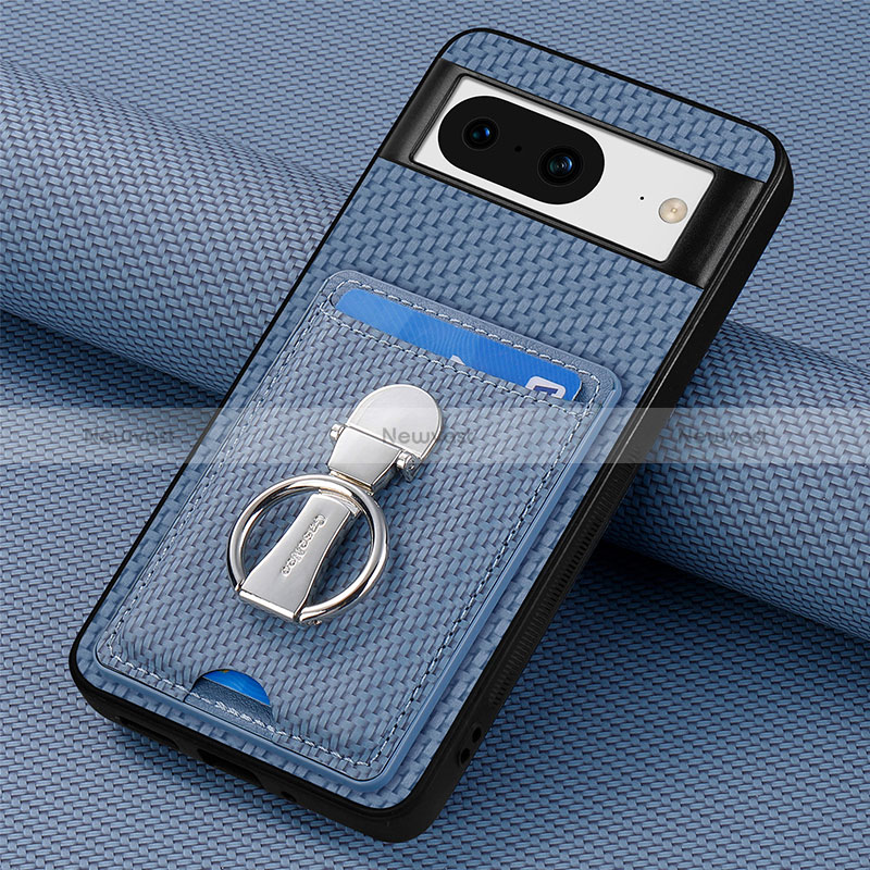 Ultra-thin Silicone Gel Soft Case Cover with Magnetic S03D for Google Pixel 8 5G