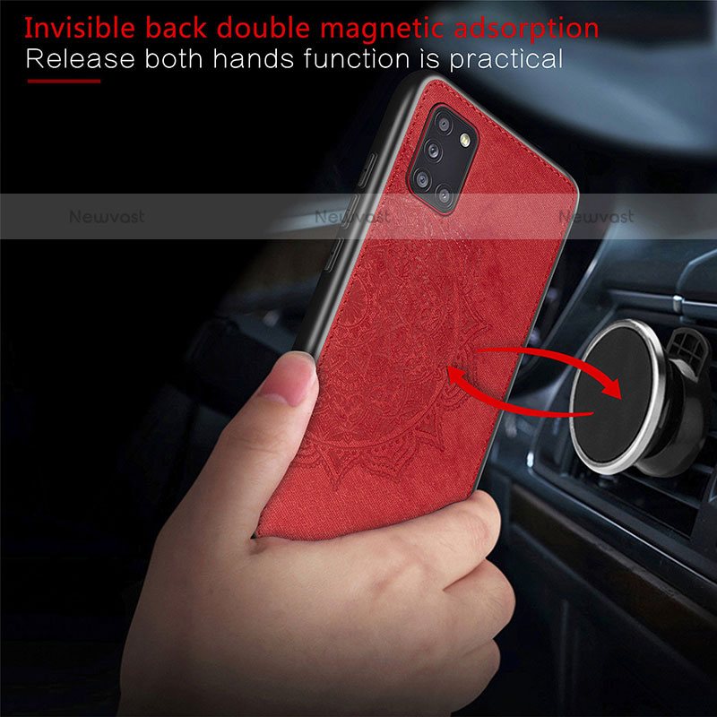 Ultra-thin Silicone Gel Soft Case Cover with Magnetic S03D for Samsung Galaxy A31