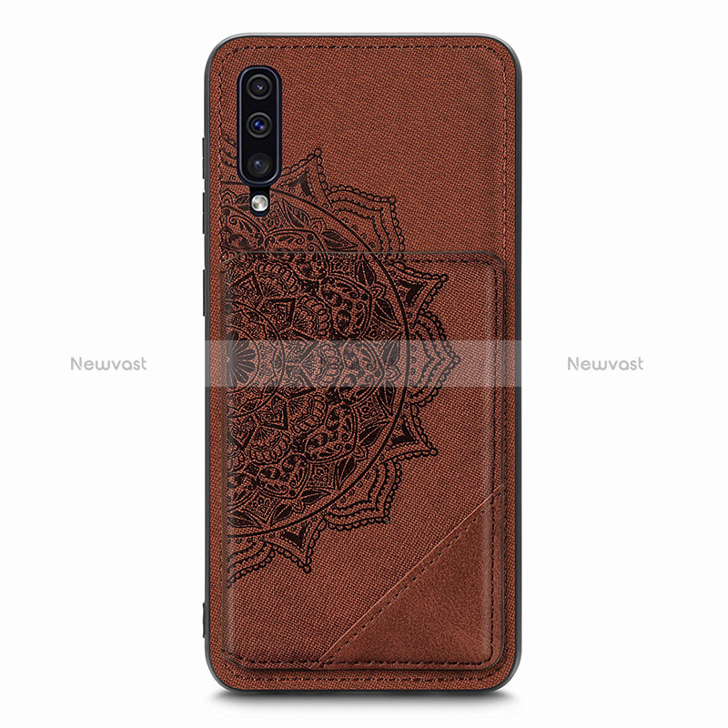 Ultra-thin Silicone Gel Soft Case Cover with Magnetic S03D for Samsung Galaxy A50
