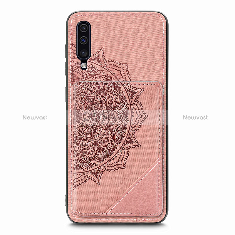 Ultra-thin Silicone Gel Soft Case Cover with Magnetic S03D for Samsung Galaxy A70S