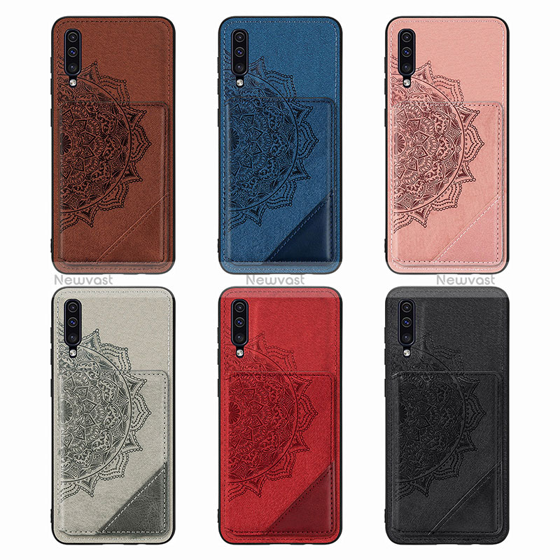 Ultra-thin Silicone Gel Soft Case Cover with Magnetic S03D for Samsung Galaxy A70S